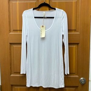 NWT Langston White Long Sleeve Tunic